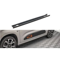 Maxton - Rajouts Des Bas De Caisse Citroen Berlingo Mk3 Noir Brillant