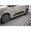 Maxton - Rajouts Des Bas De Caisse Citroen Berlingo Mk3 Noir Brillant