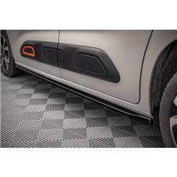 Maxton - Rajouts Des Bas De Caisse Citroen Berlingo Mk3 Noir Brillant