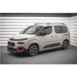 Maxton - Rajouts Des Bas De Caisse Citroen Berlingo Mk3 Noir Brillant