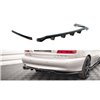 Maxton - Arriere Splitter (avec une barre verticale) Volvo C70 Mk1 Noir Brillant