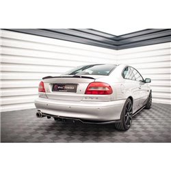 Maxton - Arriere Lame (avec une barre verticale) Volvo C70 Mk1 Noir Brillant