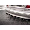 Maxton - Arriere Lame (avec une barre verticale) Volvo C70 Mk1 Noir Brillant