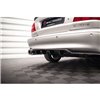 Maxton - Arriere Lame (avec une barre verticale) Volvo C70 Mk1 Noir Brillant