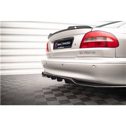 Maxton - Arriere Lame (avec une barre verticale) Volvo C70 Mk1 Noir Brillant