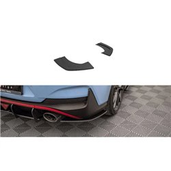 Maxton - Street Pro Lame Du Pare Chocs Arriere Hyundai I30 N Fastback Mk3 Facelift Noir