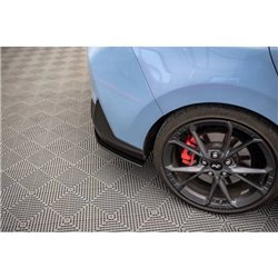 Maxton - Street Pro Lame Du Pare Chocs Arriere Hyundai I30 N Fastback Mk3 Facelift Noir