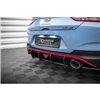 Maxton - Street Pro Central Diffuseur Arriere Hyundai I30 N Fastback Mk3 Facelift Noir