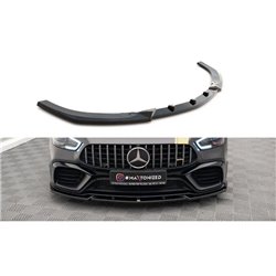Maxton - Lame Du Pare-Chocs Avant V.3 Mercedes-AMG GT 63S 4 Door Coupe Aero X290 Noir Brillant