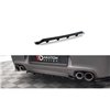 Maxton - Arriere Splitter (avec une barre verticale) Porsche 911 Carrera / Carrera GTS 997 Facelift Noir Brillant