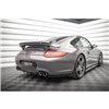 Maxton - Arriere Lame (avec une barre verticale) Porsche 911 Carrera / Carrera GTS 997 Facelift Noir Brillant