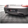 Maxton - Arriere Lame (avec une barre verticale) Porsche 911 Carrera / Carrera GTS 997 Facelift Noir Brillant