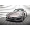 Maxton - Lame Du Pare-Chocs Avant V.2 Porsche 911 Carrera GTS 997 Facelift Noir Brillant