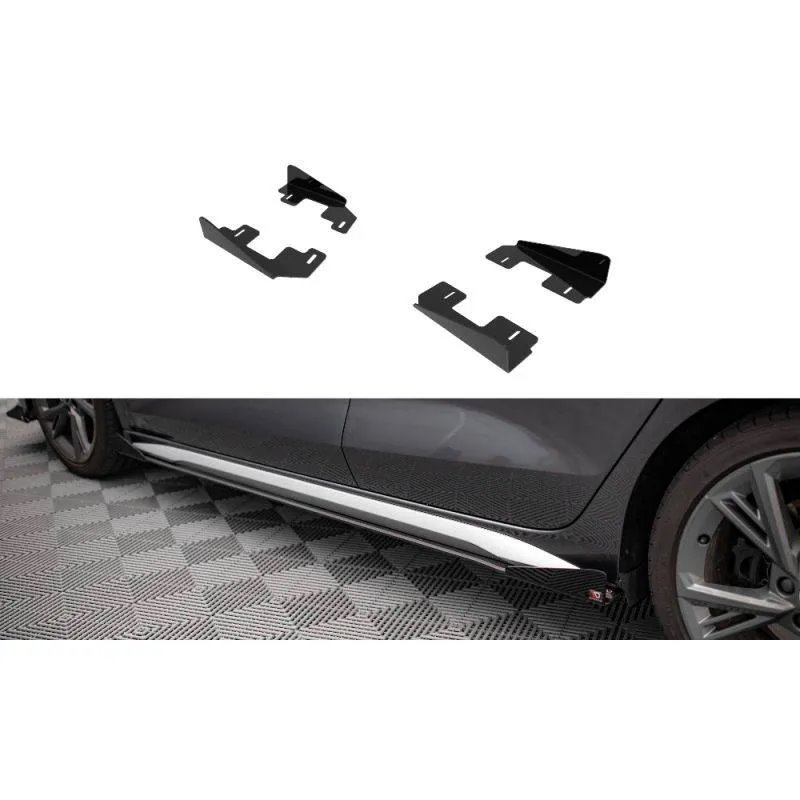 Maxton - Side Flaps Audi S3 / A3 S-Line 8Y / 8Y Facelift