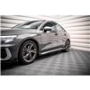 Maxton - Side Flaps Audi S3 / A3 S-Line 8Y / 8Y Facelift 