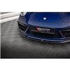 Maxton - Lame Du Pare-Chocs Avant V.2 Porsche 911 Carrera Aero / Carrera GTS 992 Noir Brillant