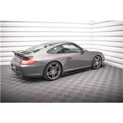Maxton - Rajouts Des Bas De Caisse Porsche 911 Carrera / Carrera GTS 997 Facelift Noir Brillant