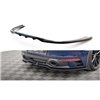 Maxton - Arriere Splitter (avec une barre verticale) V.1 Porsche 911 Carrera Aero / Carrera GTS 992 Noir Brillant