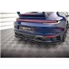 Maxton - Arriere Lame (avec une barre verticale) V.1 Porsche 911 Carrera Aero / Carrera GTS 992 Noir Brillant
