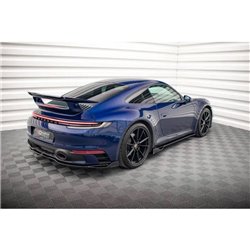 Maxton - Rajouts Des Bas De Caisse V.2 Porsche 911 Carrera Aero / Carrera GTS 992 Noir Brillant