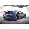 Maxton - Arriere Lame (avec une barre verticale) V.2 Porsche 911 Carrera Aero / Carrera GTS 992 Noir Brillant