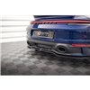 Maxton - Arriere Lame (avec une barre verticale) V.2 Porsche 911 Carrera Aero / Carrera GTS 992 Noir Brillant