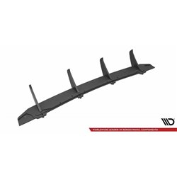 Maxton - Street Pro Central Diffuseur Arriere Porsche Panamera / Panamera Diesel 970 Rouge