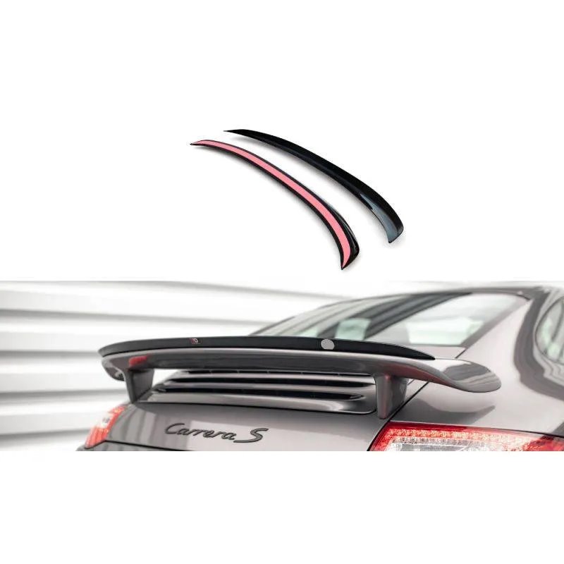 Maxton - Spoiler Cap Porsche 911 Carrera / Carrera GTS 997 Facelift Noir Brillant