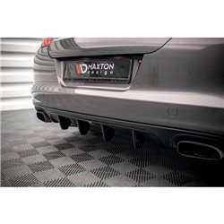 Maxton - Diffuseur Arrière Complet Porsche Panamera / Panamera Diesel 970 Noir Brillant