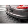 Maxton - Diffuseur Arrière Complet Porsche Panamera / Panamera Diesel 970 Noir Brillant