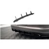 Maxton - Street Pro Central Diffuseur Arriere Porsche Panamera / Panamera Diesel 970 Noir-Rouge