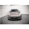 Maxton - Lame Du Pare-Chocs Avant V.1 Porsche Panamera / Panamera Diesel 970 Noir Brillant