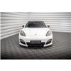 Maxton - Lame Du Pare-Chocs Avant V.2 Porsche Panamera Turbo Sport Design Package 970 Noir Brillant