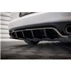 Maxton - Arriere Lame (avec une barre verticale) Porsche Panamera Turbo 970 Noir Brillant