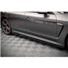 Maxton - Rajouts Des Bas De Caisse V.1 Porsche Panamera / Panamera Diesel / Panamera Turbo 970 Noir Brillant