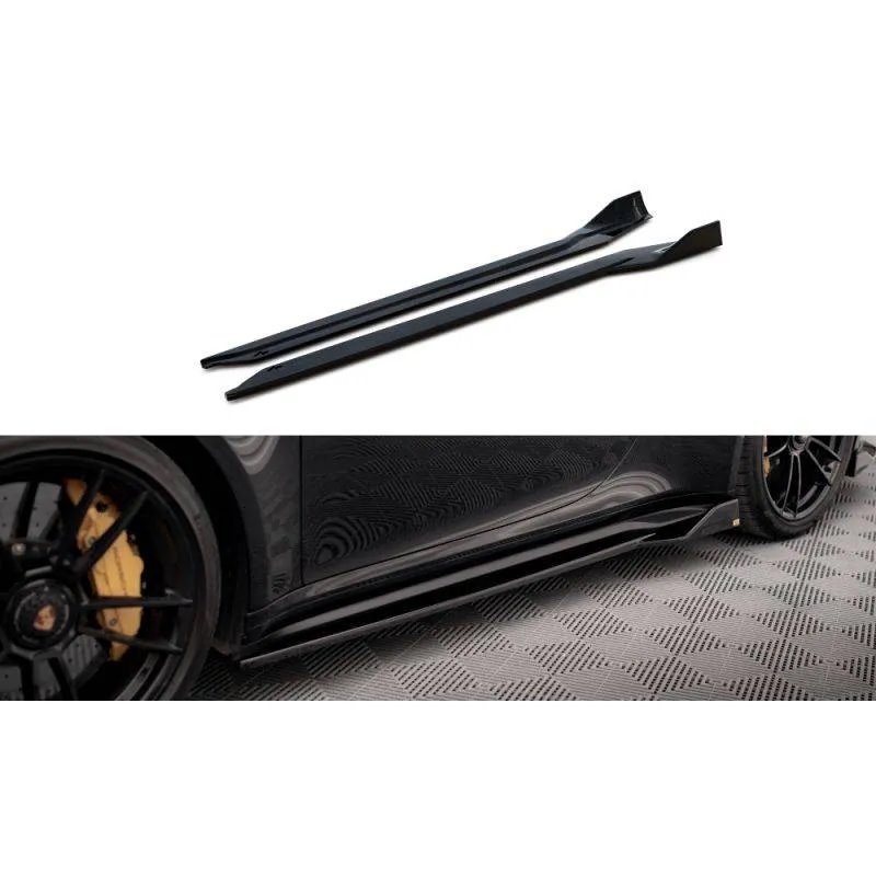 Maxton - Rajouts Des Bas De Caisse Porsche 911 Turbo S Sport Package 992
