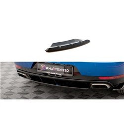 Maxton - Arriere Splitter Porsche Macan Mk1 Noir Brillant