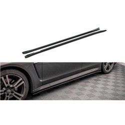 Maxton - Rajouts Des Bas De Caisse V.2 Porsche Panamera / Panamera Diesel / Panamera Turbo 970 Noir Brillant