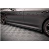 Maxton - Rajouts Des Bas De Caisse V.2 Porsche Panamera / Panamera Diesel / Panamera Turbo 970 Noir Brillant