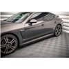 Maxton - Rajouts Des Bas De Caisse V.2 Porsche Panamera / Panamera Diesel / Panamera Turbo 970 Noir Brillant
