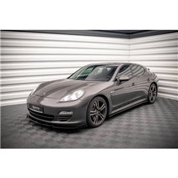 Maxton - Rajouts Des Bas De Caisse V.2 Porsche Panamera / Panamera Diesel / Panamera Turbo 970 Noir Brillant