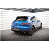 Maxton - Lames De Pare-Chocs Arrière Latérales Porsche Macan Mk1 Noir Brillant