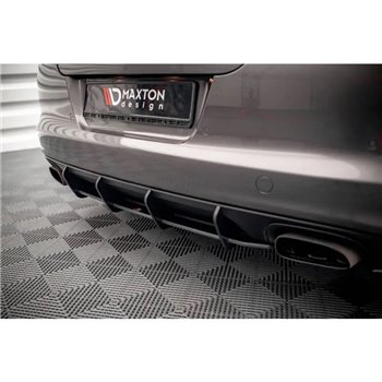 Maxton - Street Pro Central Diffuseur Arriere Porsche Panamera / Panamera Diesel 970 Noir