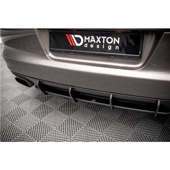Maxton - Street Pro Central Diffuseur Arriere Porsche Panamera / Panamera Diesel 970 Noir
