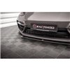 Maxton - Lame Du Pare-Chocs Avant V.2 Porsche Panamera Turbo S E-Hybrid Noir Brillant