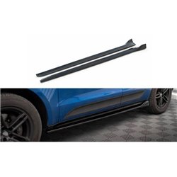 Maxton - Rajouts Des Bas De Caisse Porsche Macan Mk1 Noir Brillant