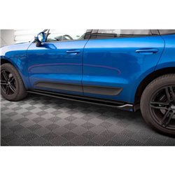 Maxton - Rajouts Des Bas De Caisse Porsche Macan Mk1 Noir Brillant