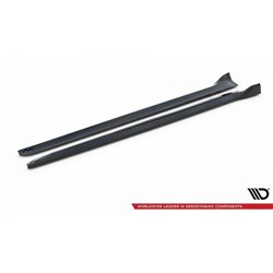 Maxton - Rajouts Des Bas De Caisse Porsche Macan Mk1 Noir Brillant