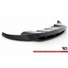 Maxton - Lame Du Pare-Chocs Avant Porsche Cayenne Turbo / Standard Mk2 Noir Brillant