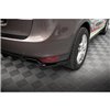 Maxton - Lames De Pare-Chocs Arrière Latérales Porsche Cayenne Turbo / Standard Mk2 Noir Brillant